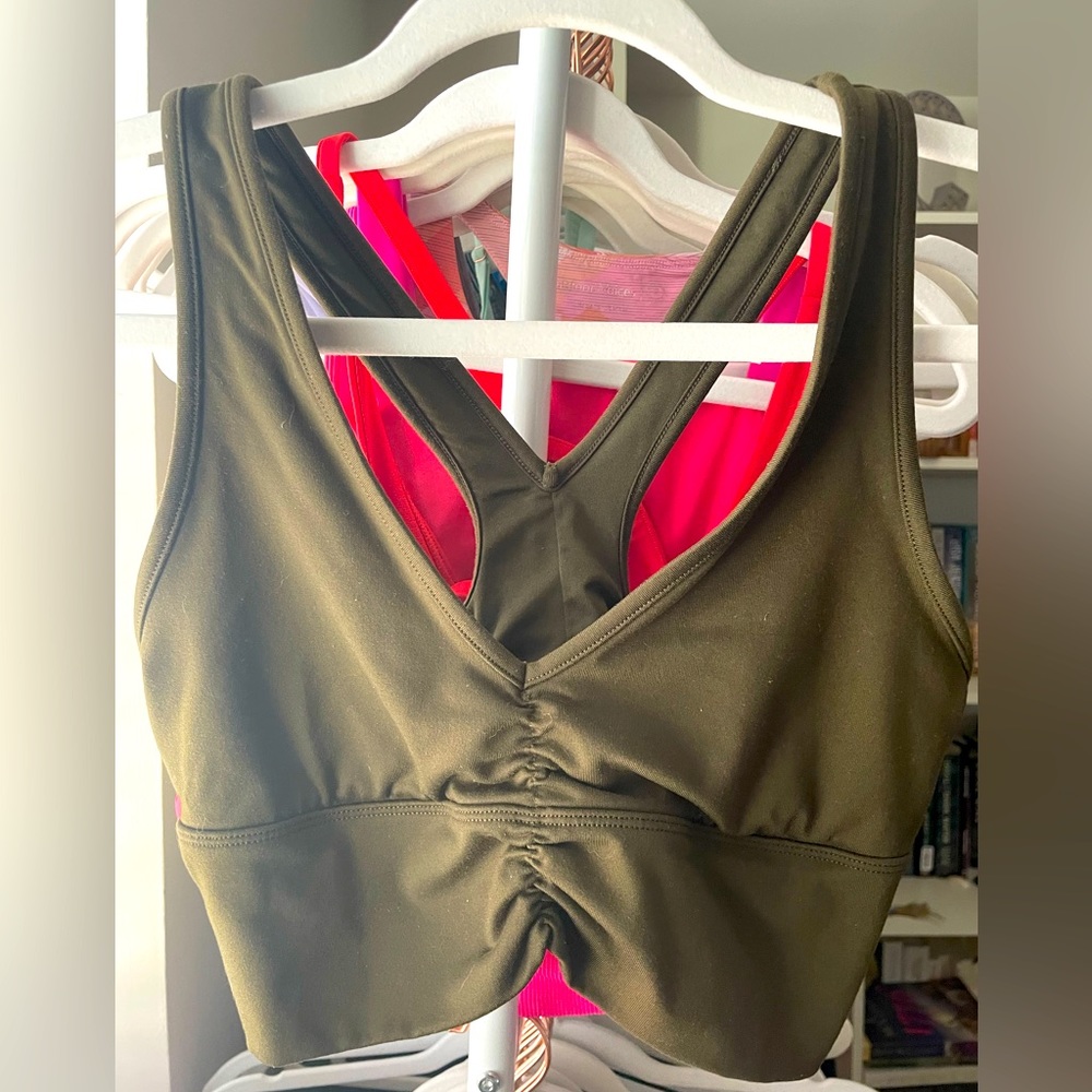 Alo Wild Thing Bra - forest